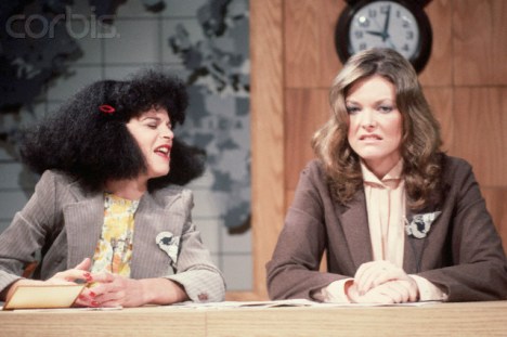 Gilda Radner &amp; Jane Curtin On "Saturday