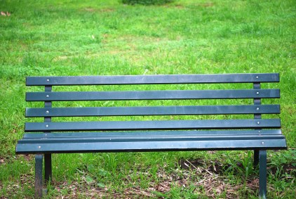 green-park-bench